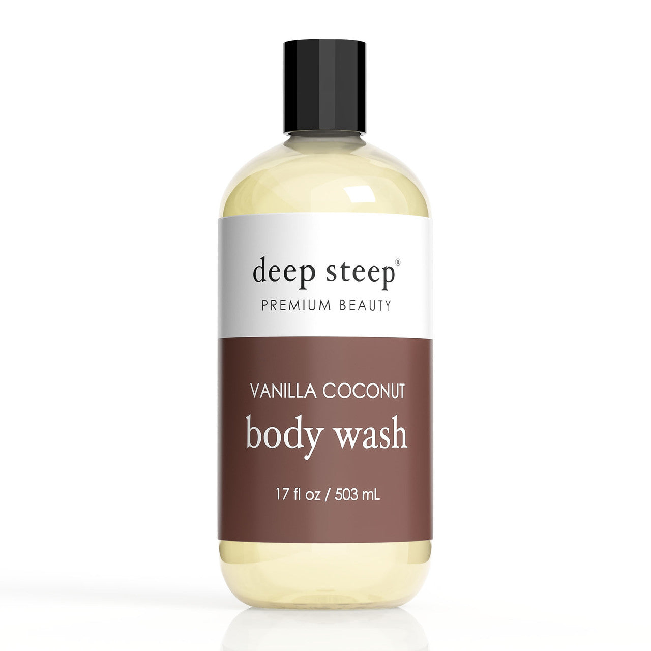 Body Wash Vanilla Coconut 17oz - Front
