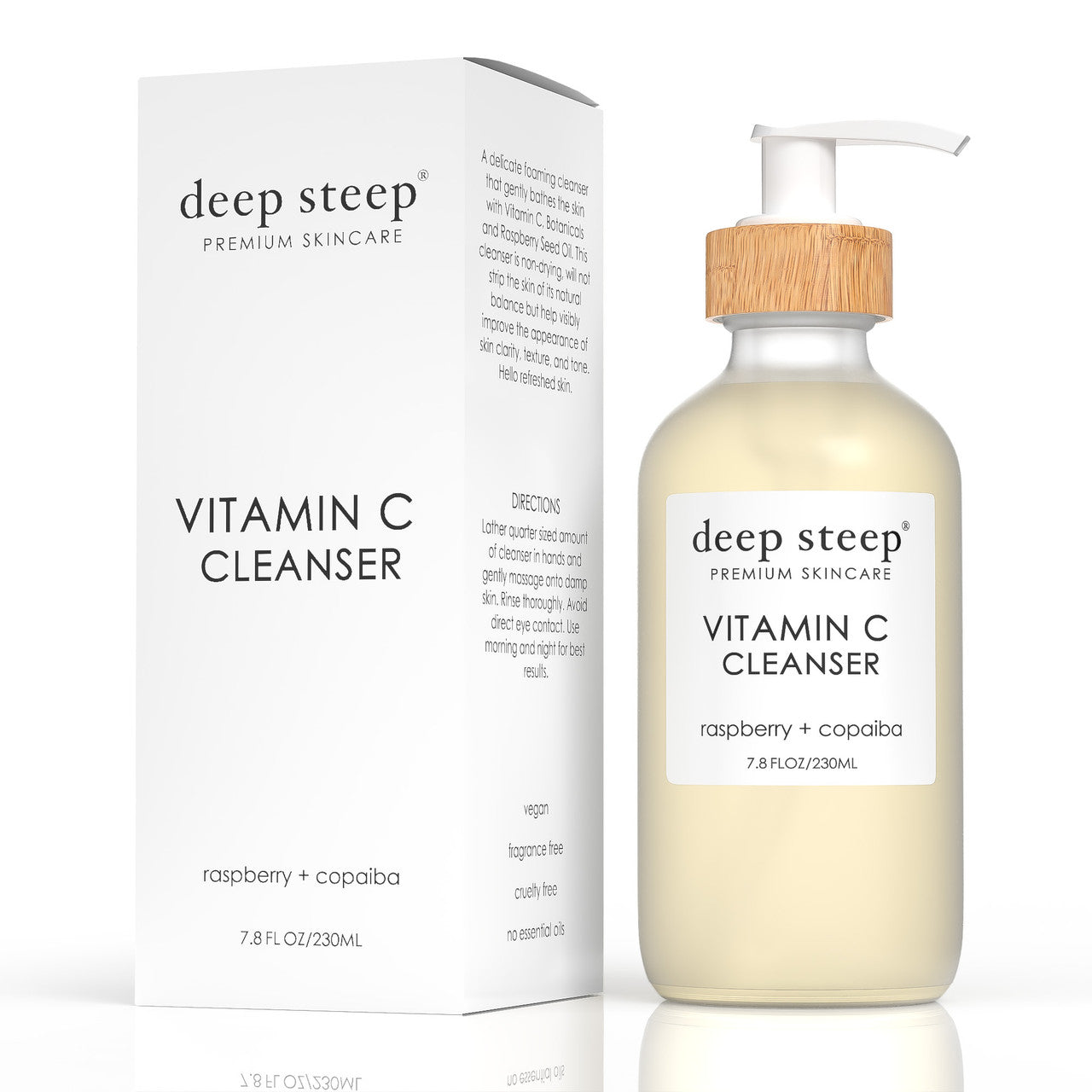 Deep Steep Vitamin C Cleanser With Box - Front
