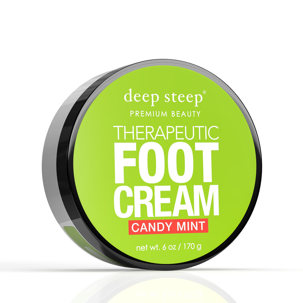 Therapeutic Foot Cream Candy Mint 6oz - Front