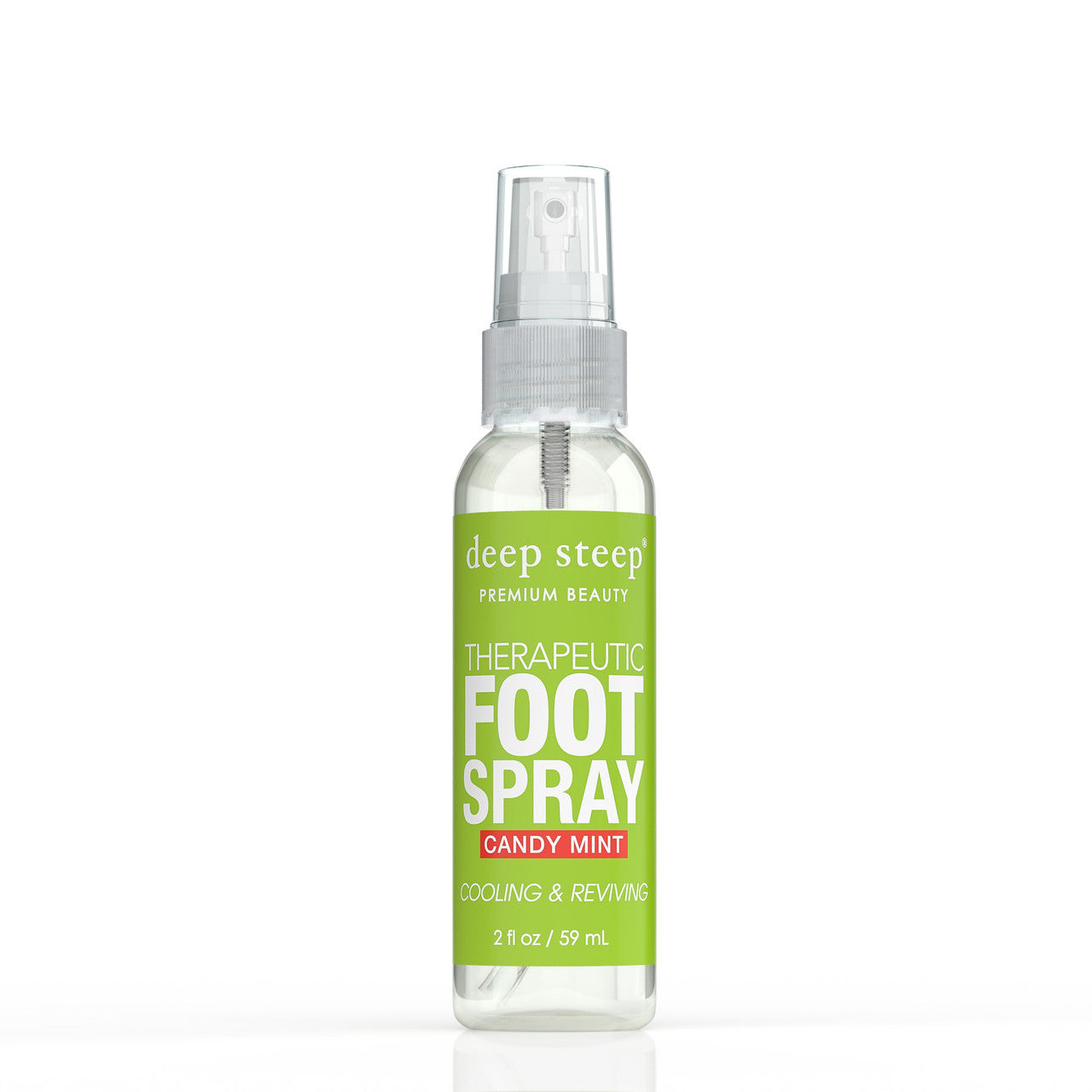 Therapeutic Foot Spray Candy Mint 2oz - Front