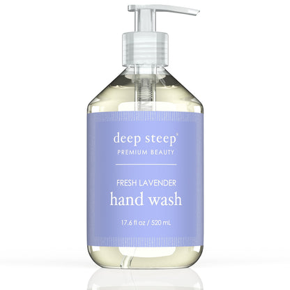 Argan Oil Hand Wash Fresh Lavender 17.6oz - Front