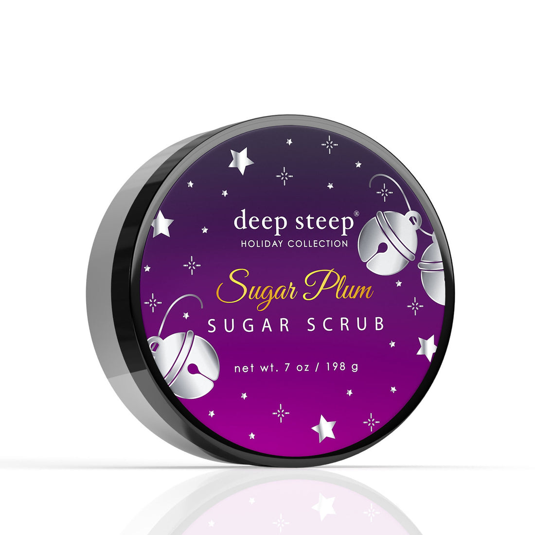 Holiday 7oz Sugar Scrub, Sugar Plum - Front
