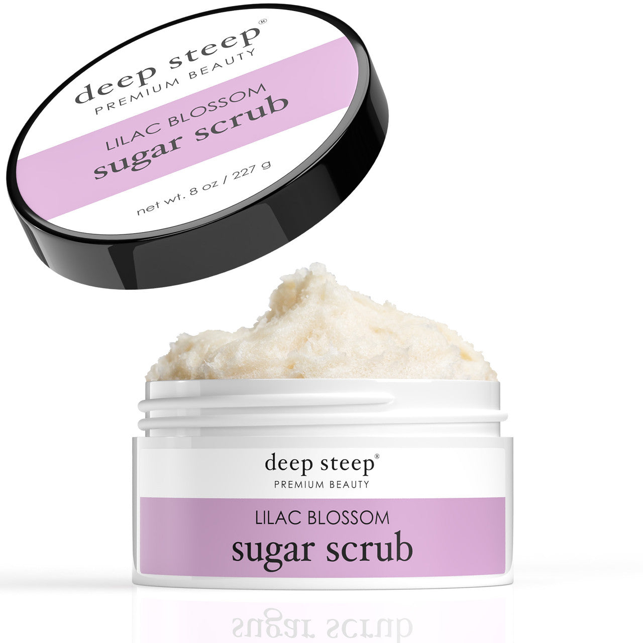 Sugar Scrub Lilac Blossom 8oz. - Front