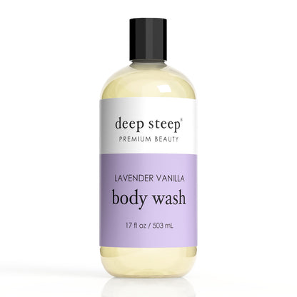 Body Wash Lavender Vanilla 17oz - Front