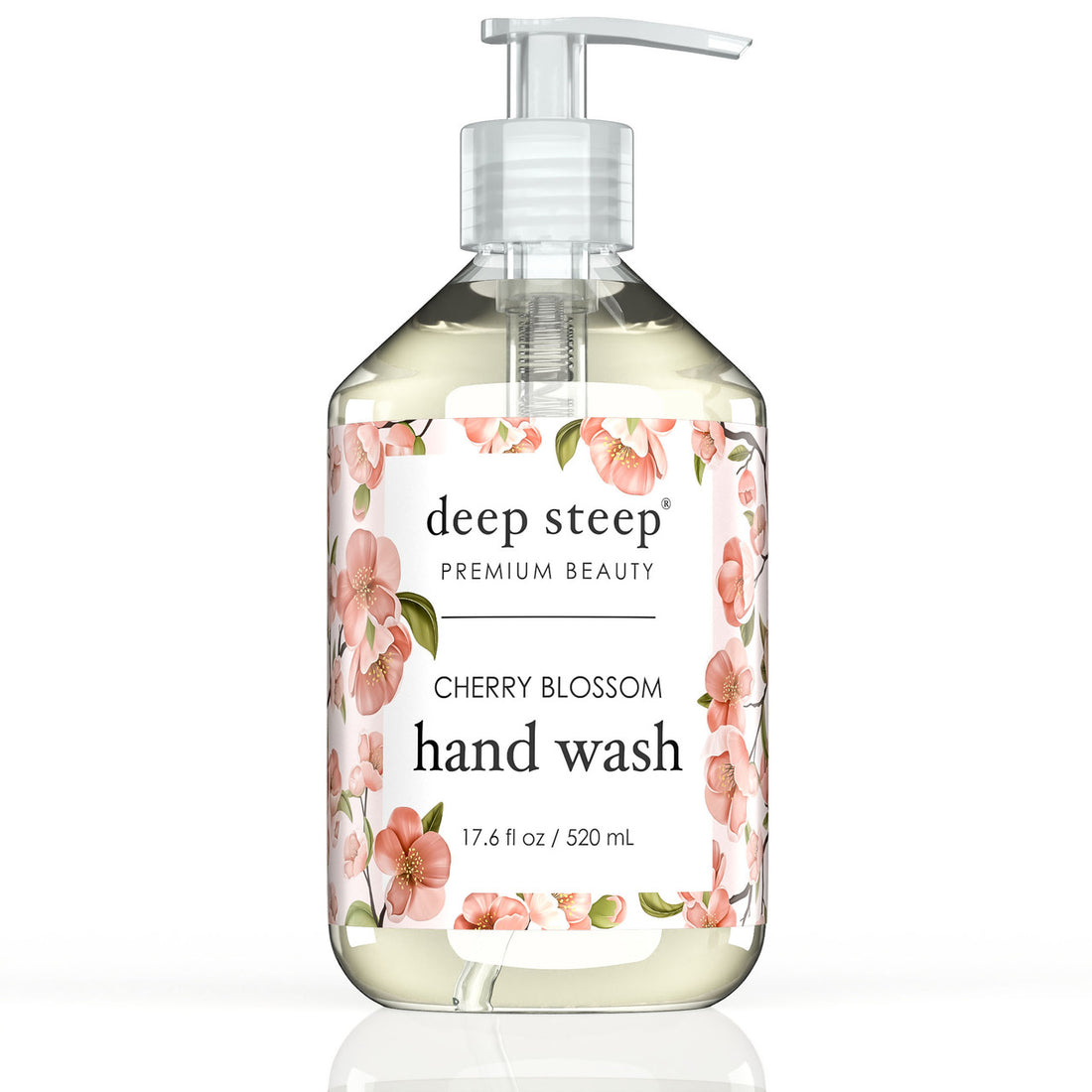Liquid Hand Wash Cherry Blossom 17.6oz - Front